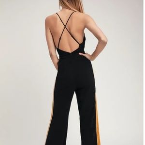 NWT Lush brand Finish Line Jumpsuit